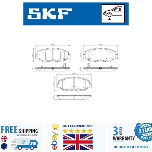 Brake pad set - pad,